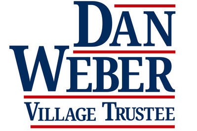 Dan Weber Village Trustee Logo Dan Weber Village Trustee Logo